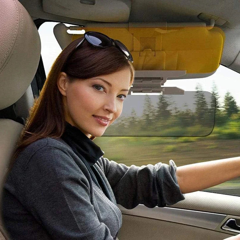 Double Visière Anti-reflets Jour et Nuit pour Voiture