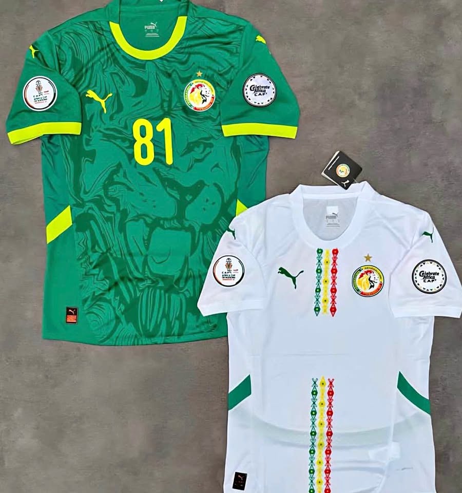 MAILLOT SENEGAL ORIGINAL 2025 - 2026 / ADULTES ET ENFANTS