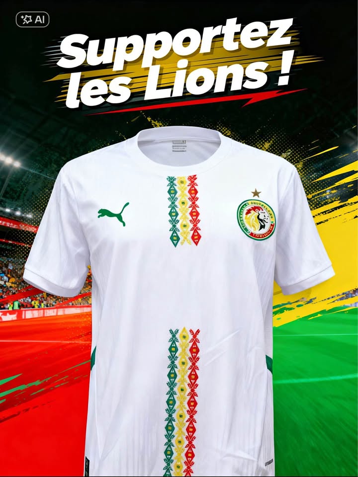 MAILLOT SENEGAL ORIGINAL 2025 - 2026 / ADULTES ET ENFANTS