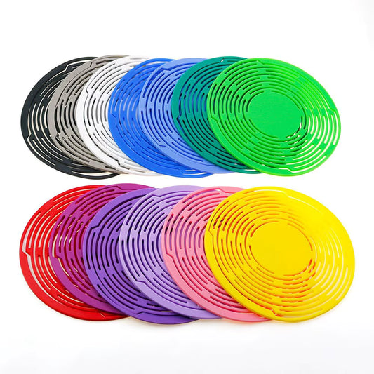 Sac en filet de silicone et dessous de plat