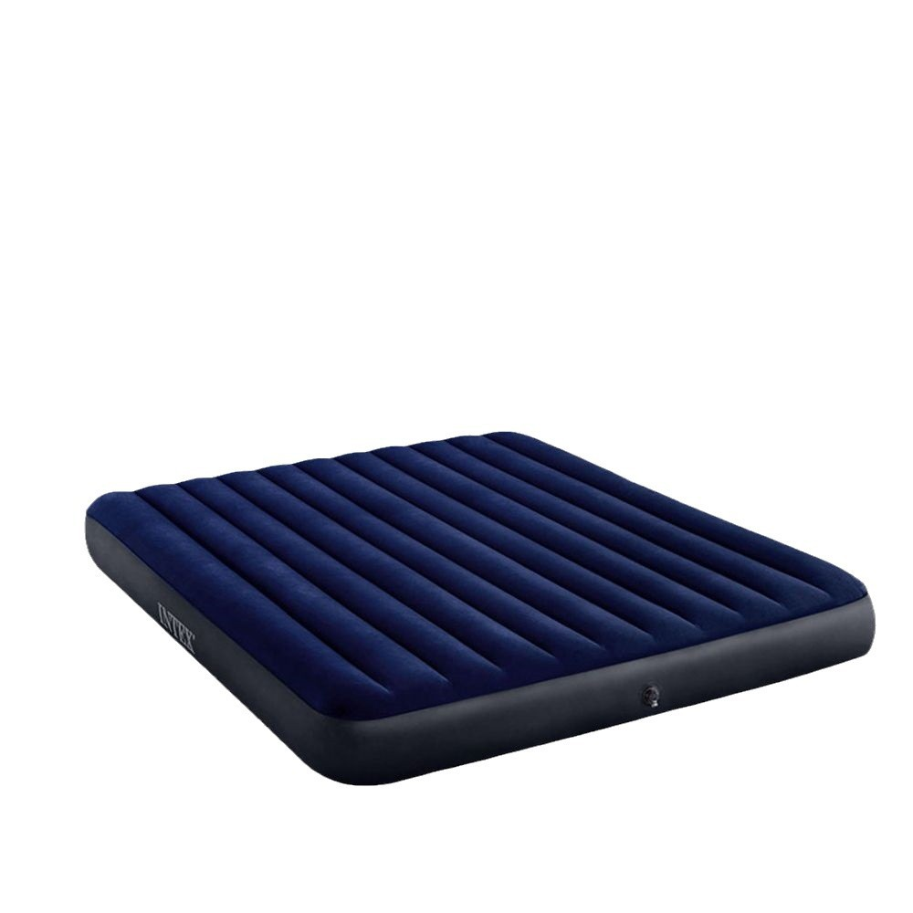 INTEX Matelas gonflable 3 places + 2 oreillers + Pompe