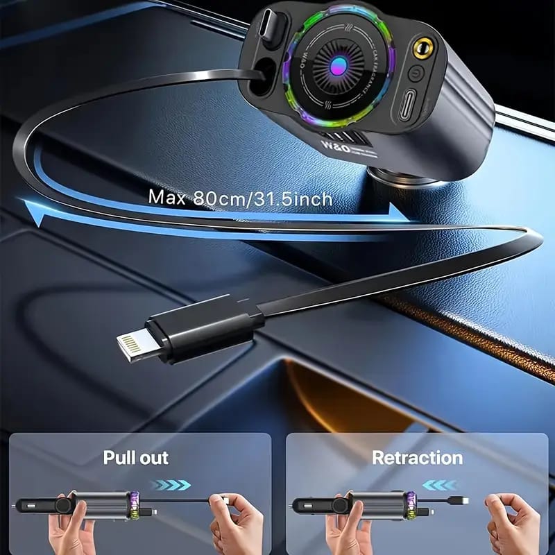 CHARGEUR DE VOITURE SHINNING SKY